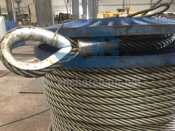 طناب سیم فولادی 6×37S+FC