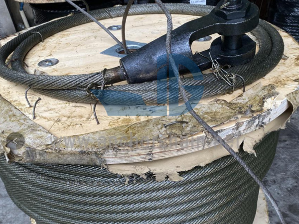 طناب سیم فولادی 6X37+FC دسته B