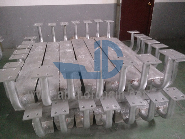 آند آلومینیوم برای تاسیسات مهندسی بندر و دریایی