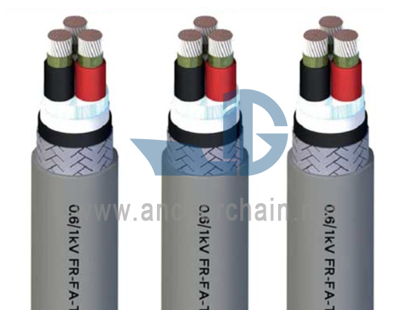 کابل برق و روشنایی کشتی FA TPYCY 0.61KV