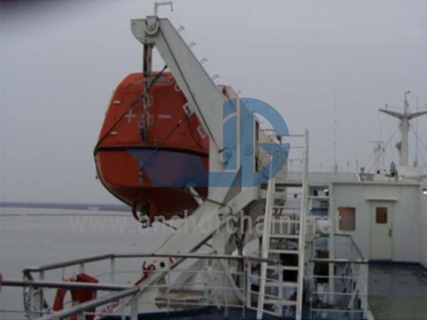 گرانش نورد سربار نوع Davit