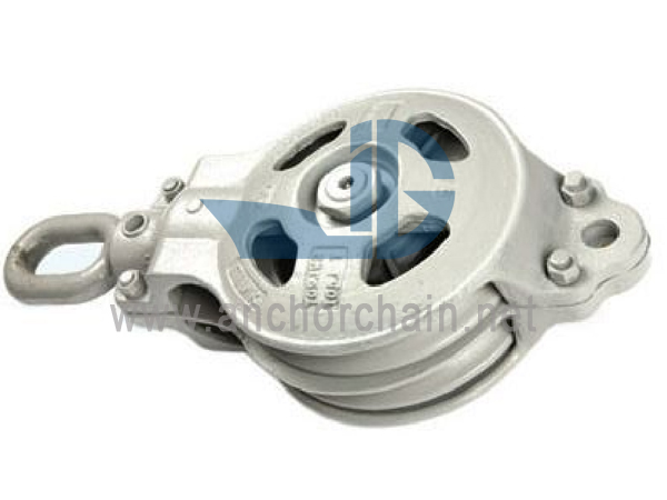 بلوک های طناب دریایی دو چرخ سری HC