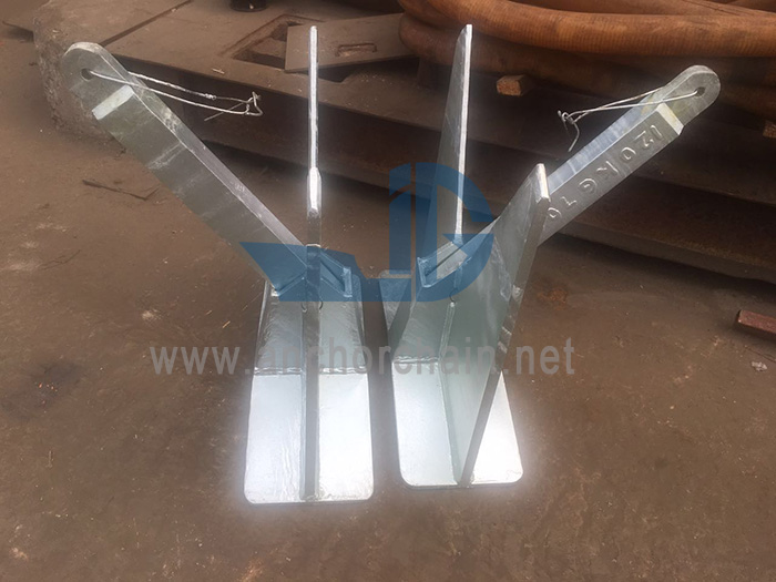 لنگر نوع استخر گالوانیزه داغ