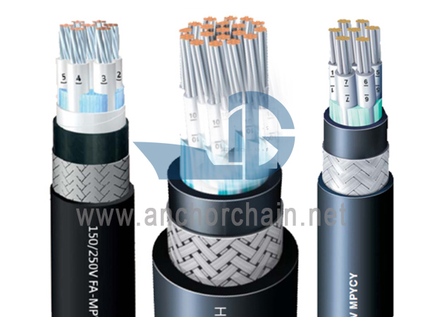 کابل کنترل دریایی JIS C 3410 ضد شعله 250 ولت