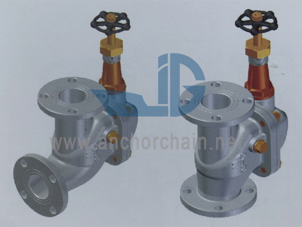 شیر طوفان عمودی پیچش دار فولادی ریخته گری JIS F 3060
