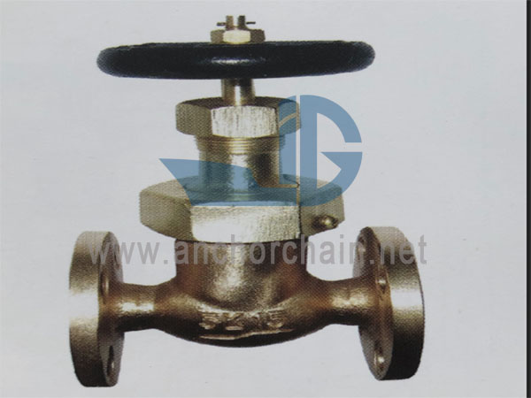 شیرهای گلوب چک پیچ 5K برنزی JIS F 7411 (نوع کلاه ایمنی)
