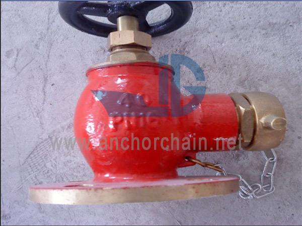 شیر شیلنگ زاویه برنز دریایی JIS F7334 5K 10K (DN50-DN65)