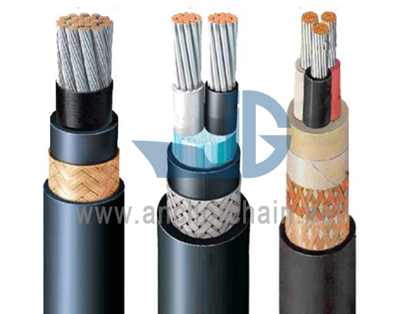 کابل برق دریایی کشتی باری MGCG 0.61KV