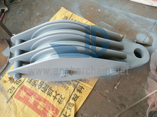 بلوک های فولادی سه چرخ دریایی سری ZHC